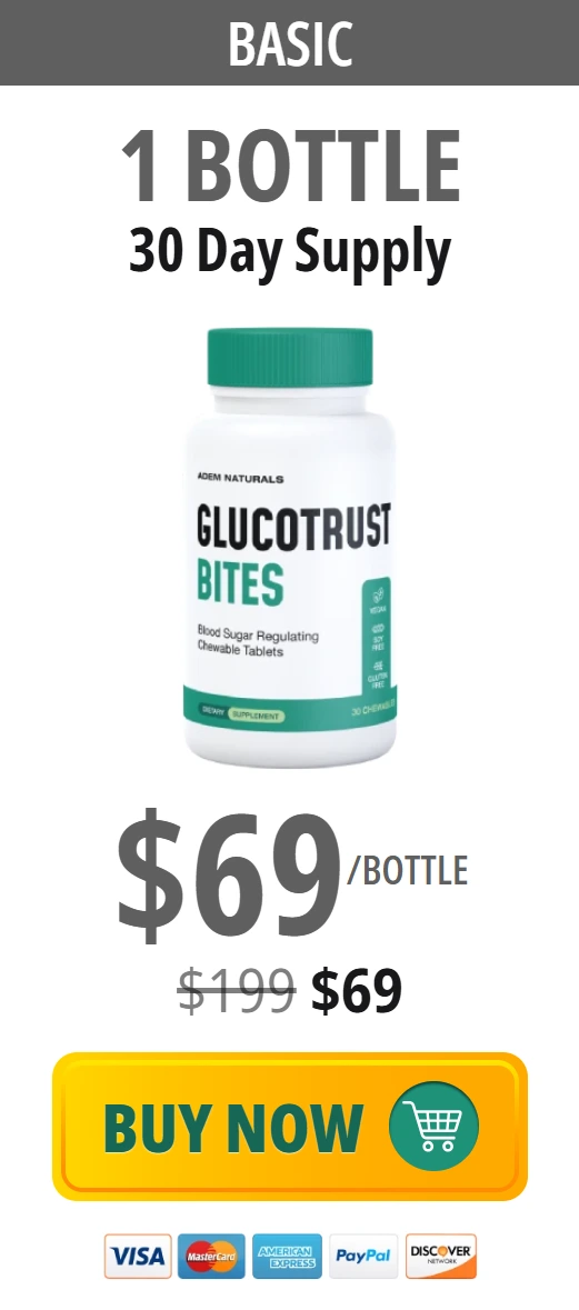 Glucotrust Bites 1 Bottle